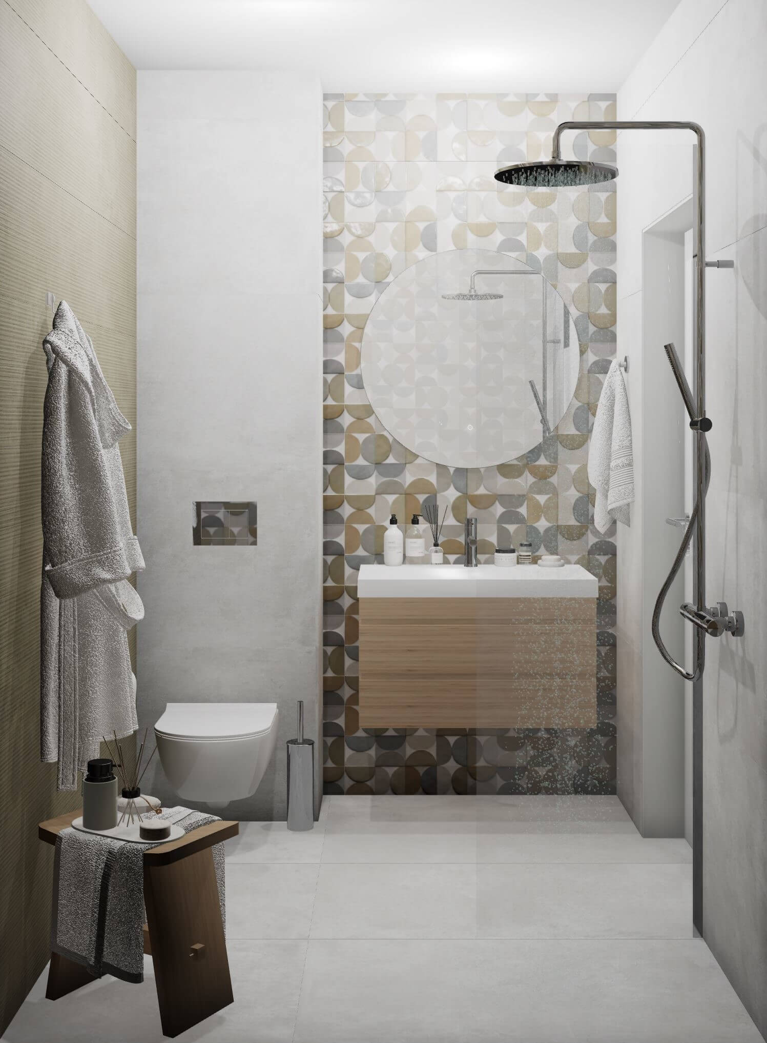 Класически дизайн с мрамор